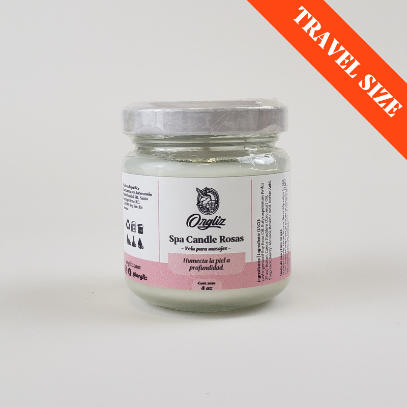 SPA CANDLE ROSES