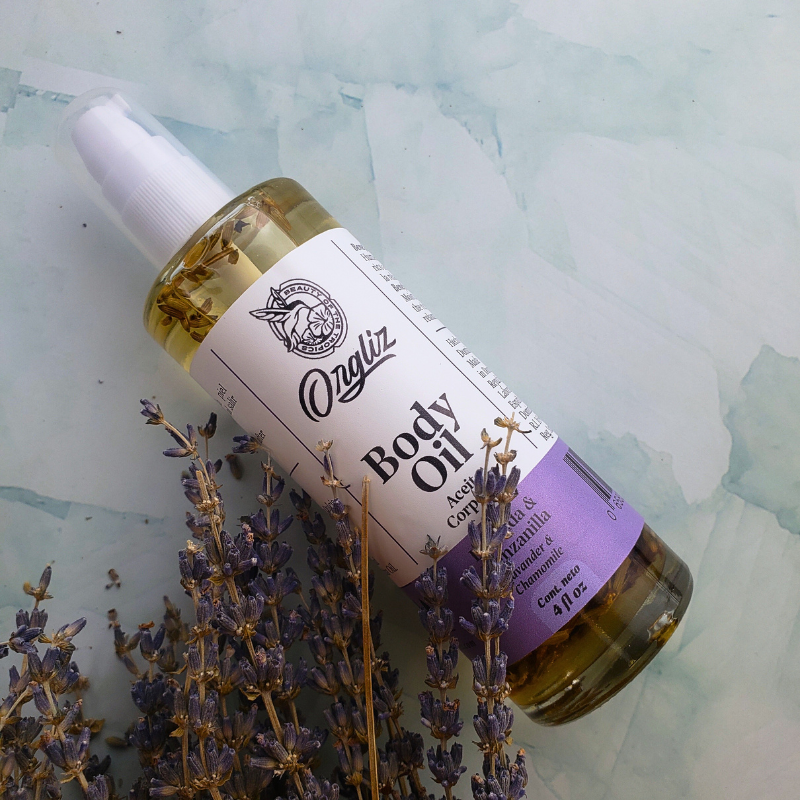 Body Oil Lavanda y Manzanilla