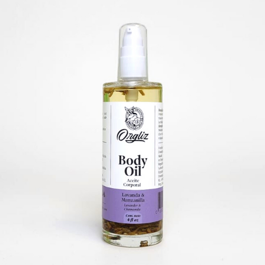 BODY OIL LAVENDER AND CHAMOMILE