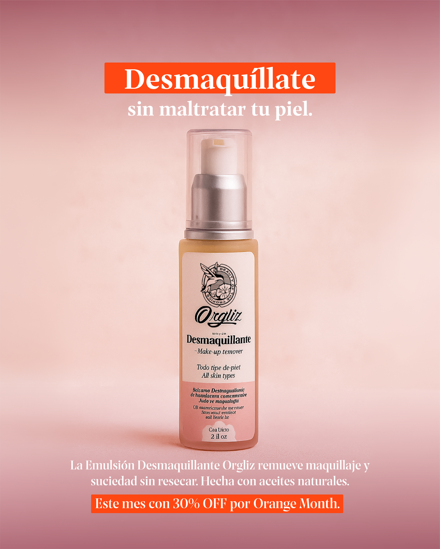 Emulsión Desmaquillante